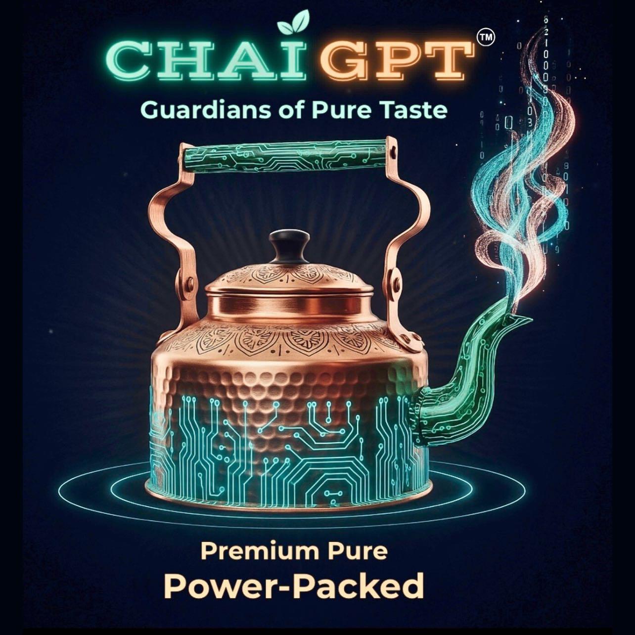 OurChaiGPT herbal tea brand logo India